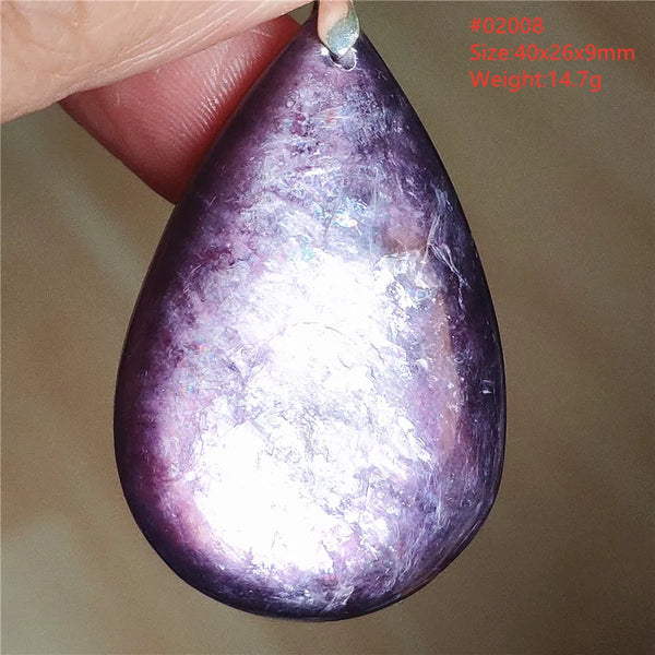 Purple Red Lepidolite Quartz-ToShay.org