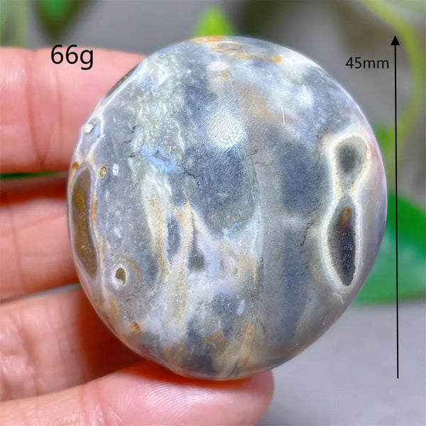Ocean Jasper Palm Stone-ToShay.org