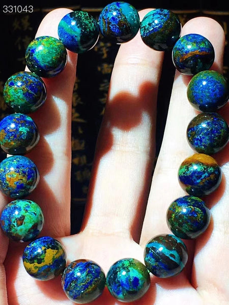 Blue Green Malachite Bracelet-ToShay.org