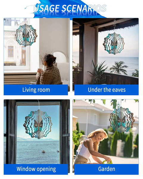 Butterfly Wind Spinner-ToShay.org
