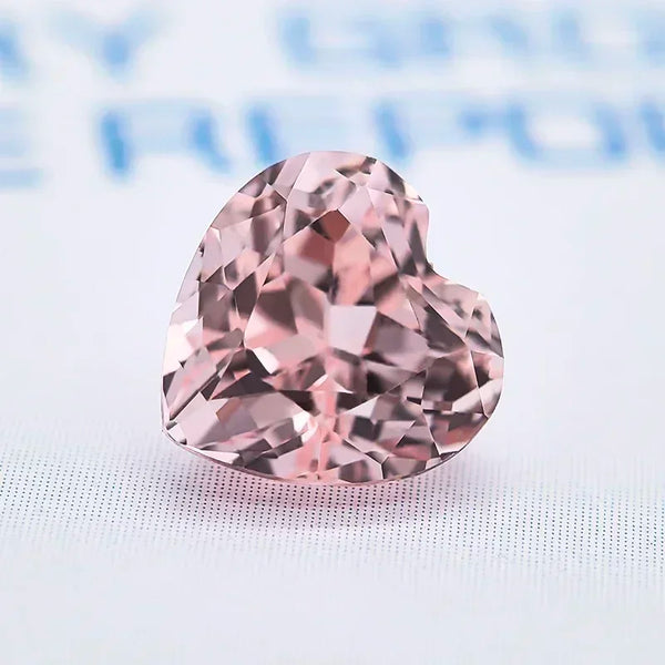 Pink Sapphire Heart-ToShay.org