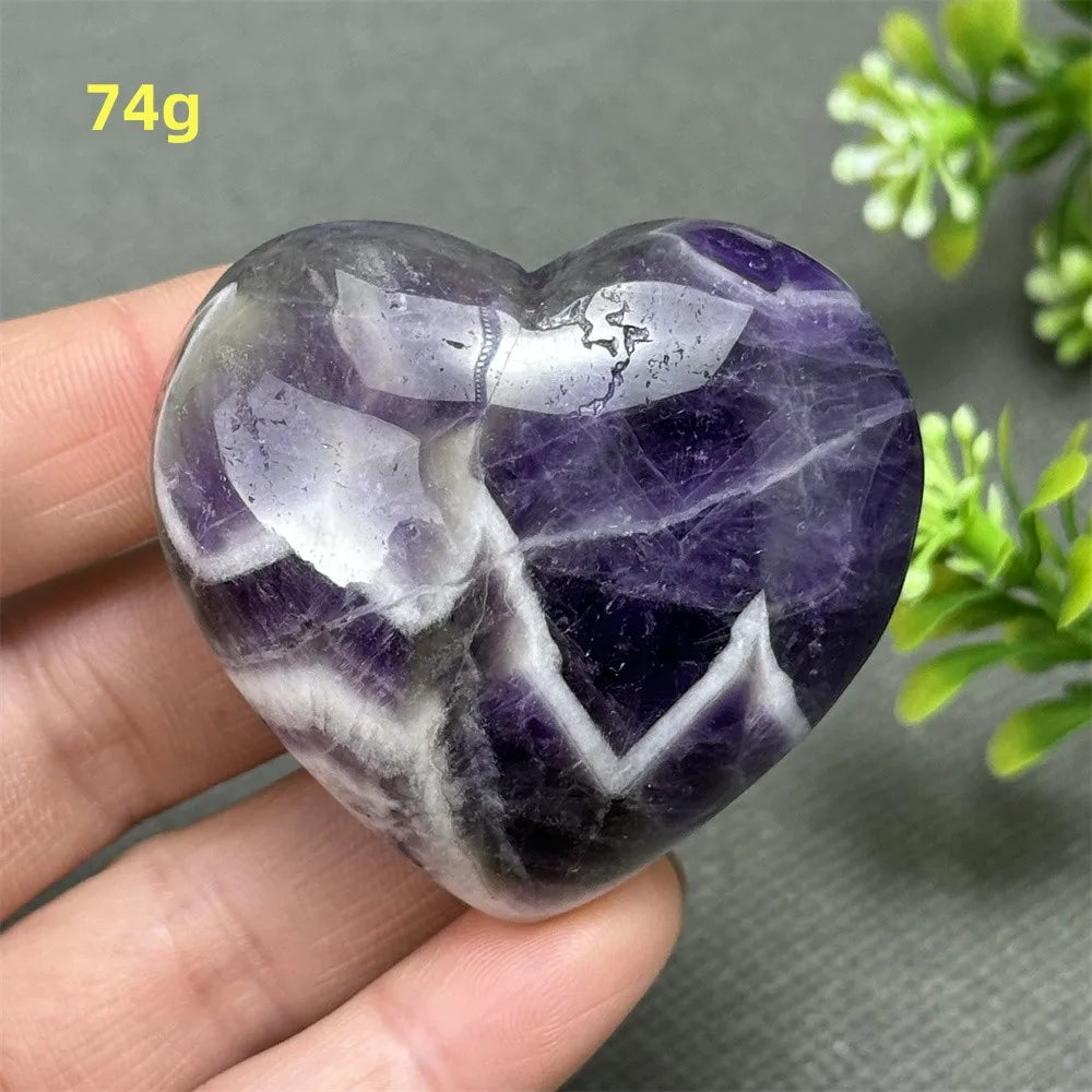 Purple Dream Amethyst Heart-ToShay.org