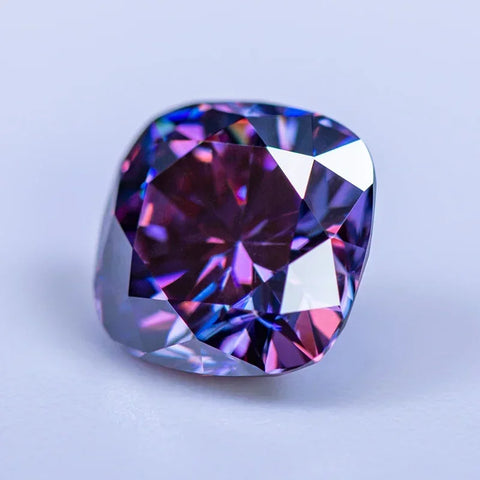 Purple Crystal Cut Diamond-ToShay.org