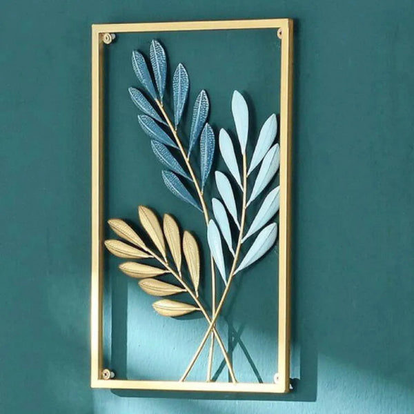 Gold Leaf Iron Wall Art-ToShay.org