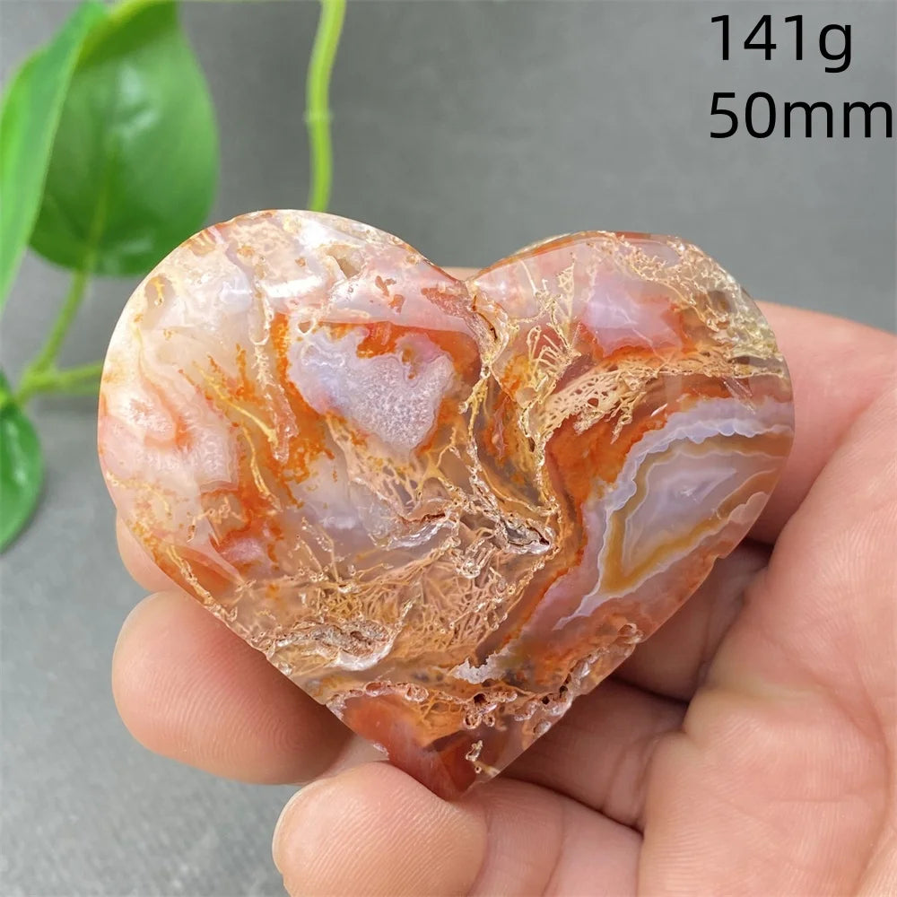 Green Aquatic Agate Heart-ToShay.org