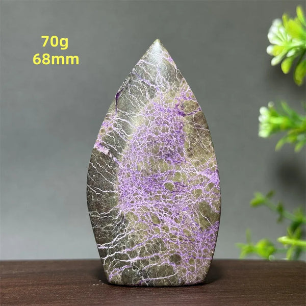 Purple Atlantis Amethyst Torch-ToShay.org