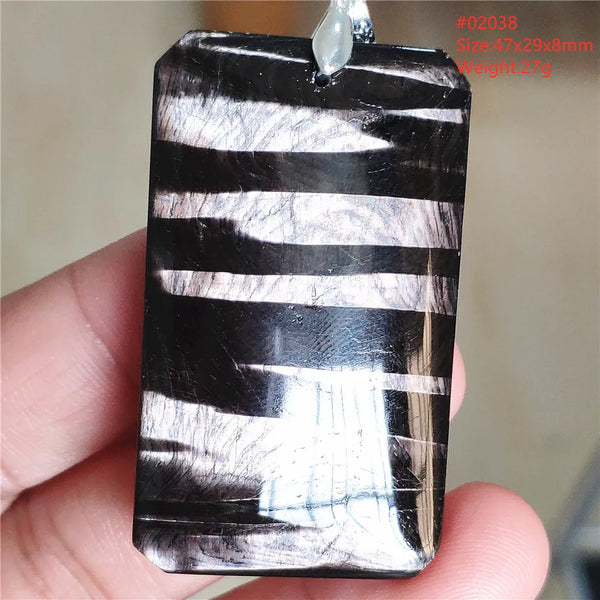 Black Hypersthene Pendant-ToShay.org