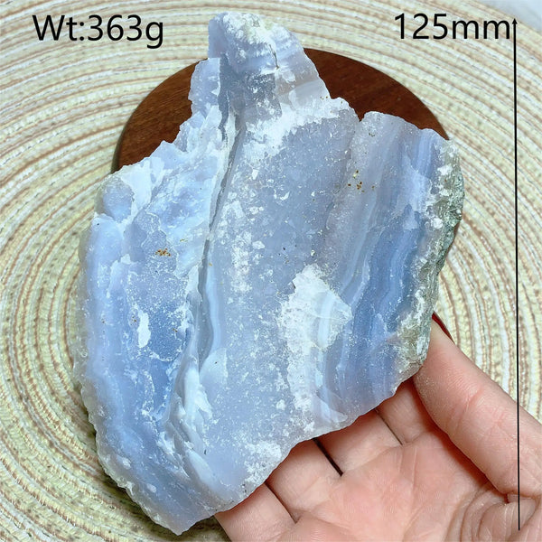 Blue Lace Agate Raw Stone-ToShay.org