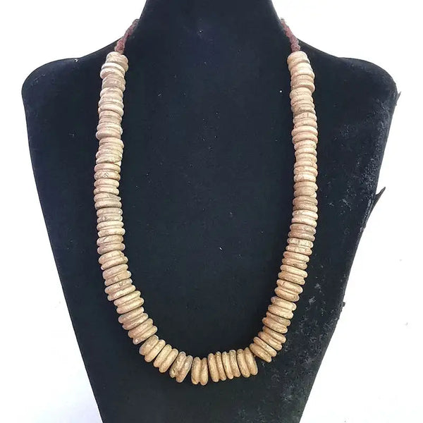 White Conch Shell Beads-ToShay.org