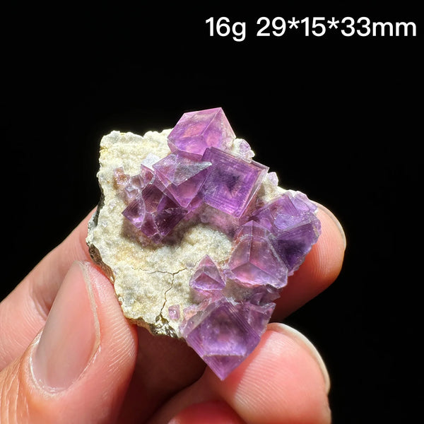 Purple Fluorite Crystal-ToShay.org