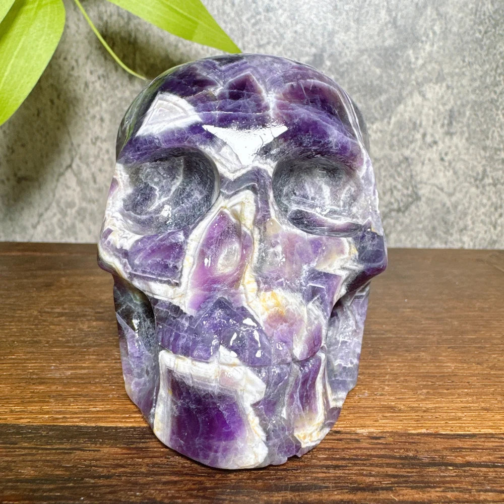 Purple Dream Amethyst Skull-ToShay.org