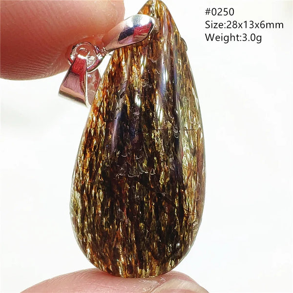 Green Black Rutilated Quartz-ToShay.org