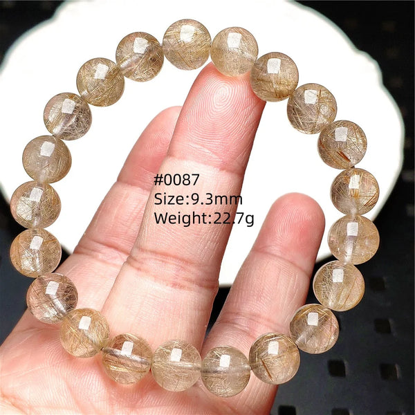 Silver Rutilated Quartz Bracelet-ToShay.org
