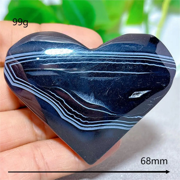 Black Agate Hearts-ToShay.org