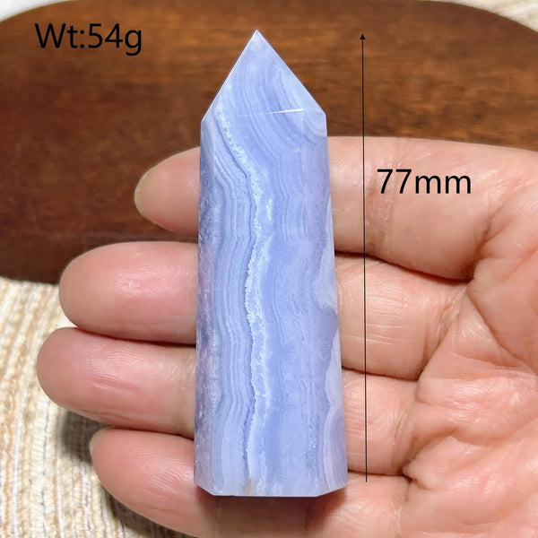 Blue Lace Agate Point-ToShay.org
