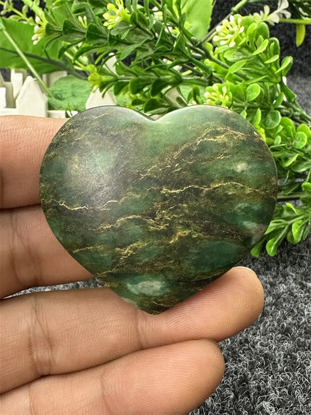Green Emerald Stone Heart-ToShay.org