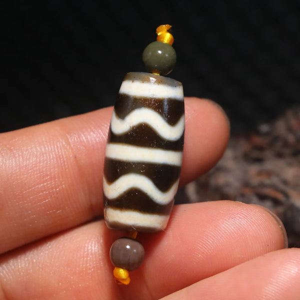 Tibetan Agate Eyes Dzi-ToShay.org