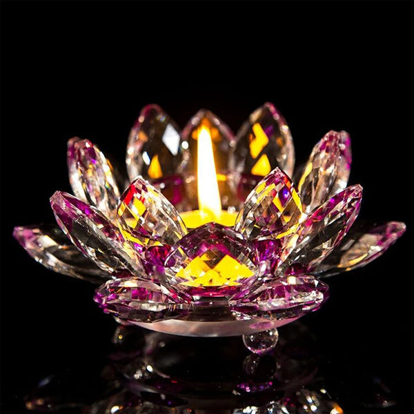 Lotus Flower Candle Holder-ToShay.org