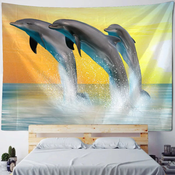 Dolphin Tapestry-ToShay.org