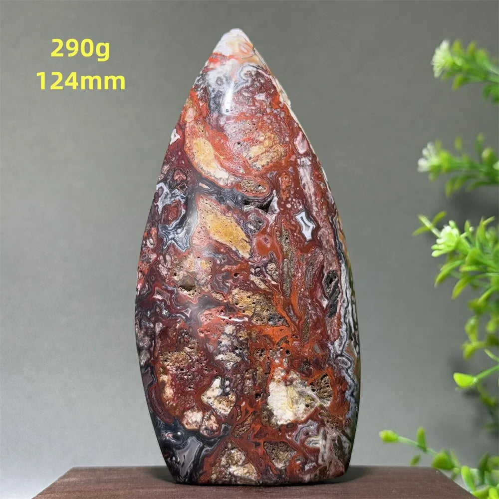 Red Agate Torch-ToShay.org