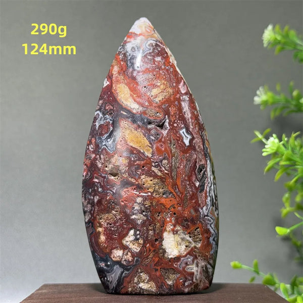 Red Agate Torch-ToShay.org