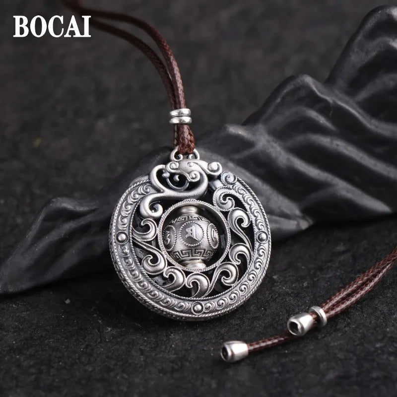 Silver Mantra Pendant-ToShay.org