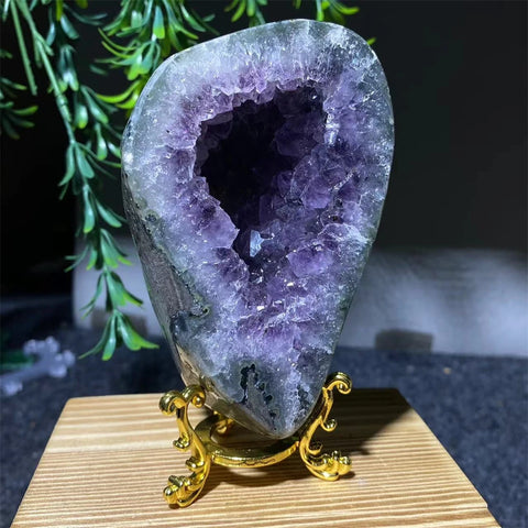 Purple Amethyst Cluster Cave-ToShay.org