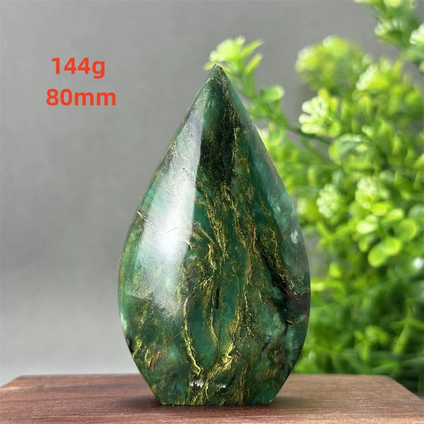Green Emerald Agate Torch-ToShay.org