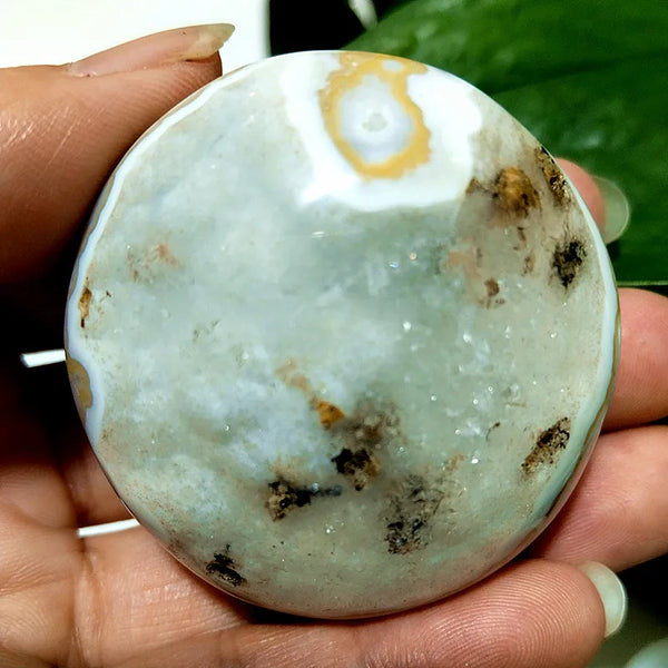 Ocean Jasper Palm Stone-ToShay.org