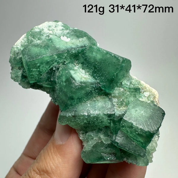 Green Fluorite Crystal-ToShay.org