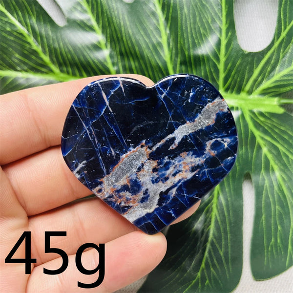 Blue Sodalite Heart-ToShay.org
