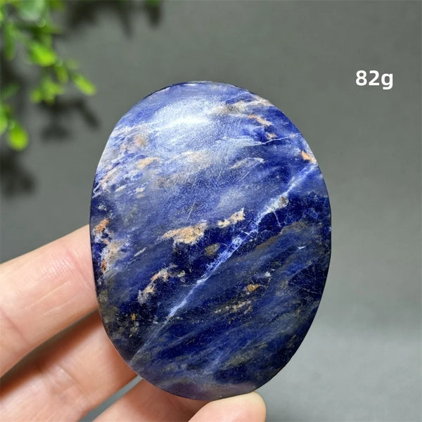 Blue Sodalite Palm Stone-ToShay.org