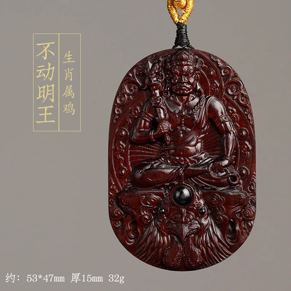 Sandalwood Zodiac Pendant-ToShay.org