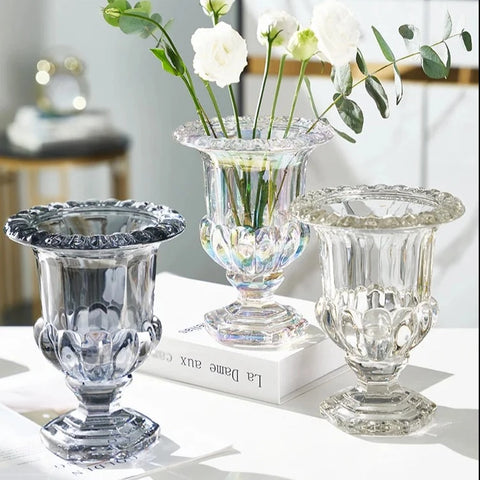 Crystal Glass Vase-ToShay.org