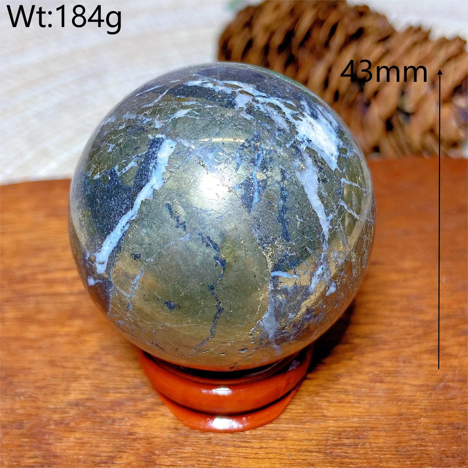 Gold Pyrite Ball-ToShay.org