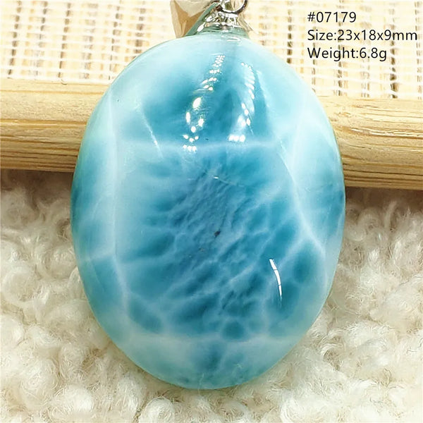 Blue Larimar Pendant-ToShay.org