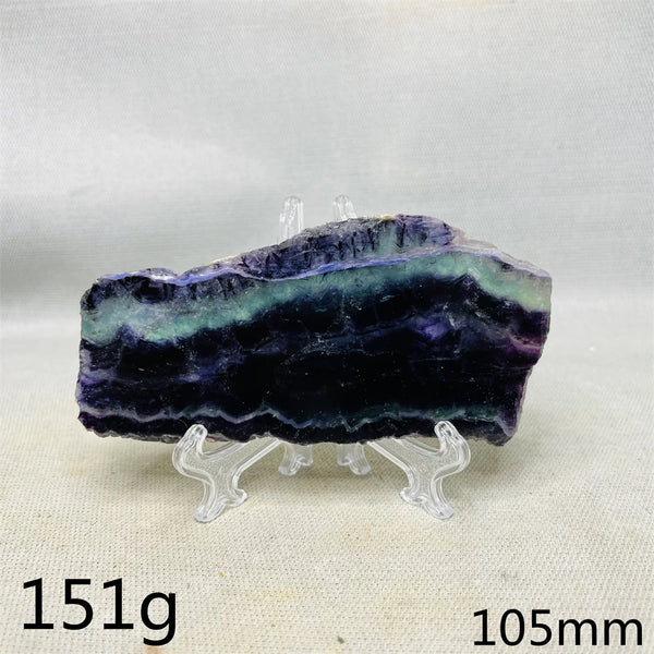 Purple Fluorite Rainbow Slice-ToShay.org