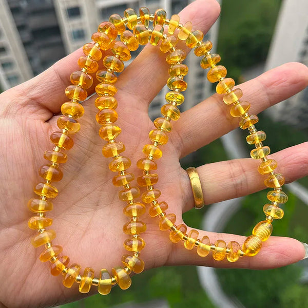 Yellow Amber Bracelet-ToShay.org