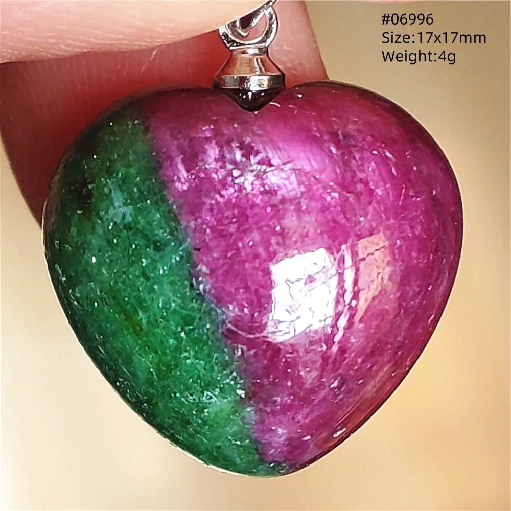 Red Ruby Zoisite Pendant-ToShay.org