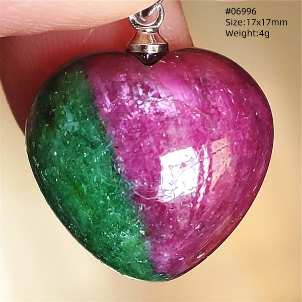 Red Ruby Zoisite Pendant-ToShay.org