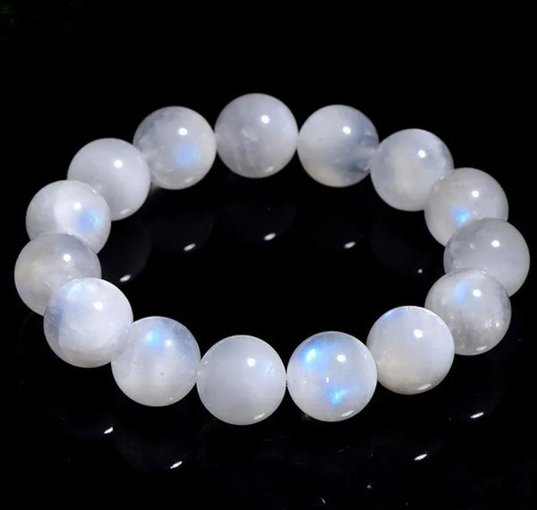 Blue Light Moonstone Bracelet-ToShay.org