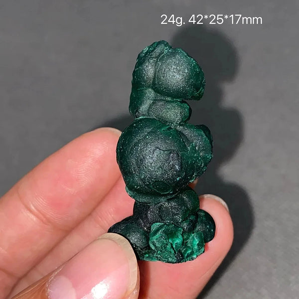 Green Malachite Crystal Slice-ToShay.org