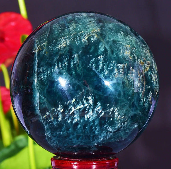 Blue Fluorite Ball-ToShay.org
