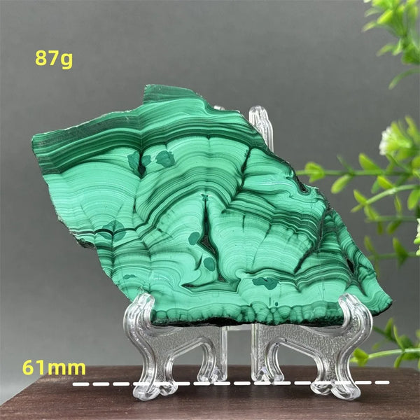 Green Malachite Slice-ToShay.org