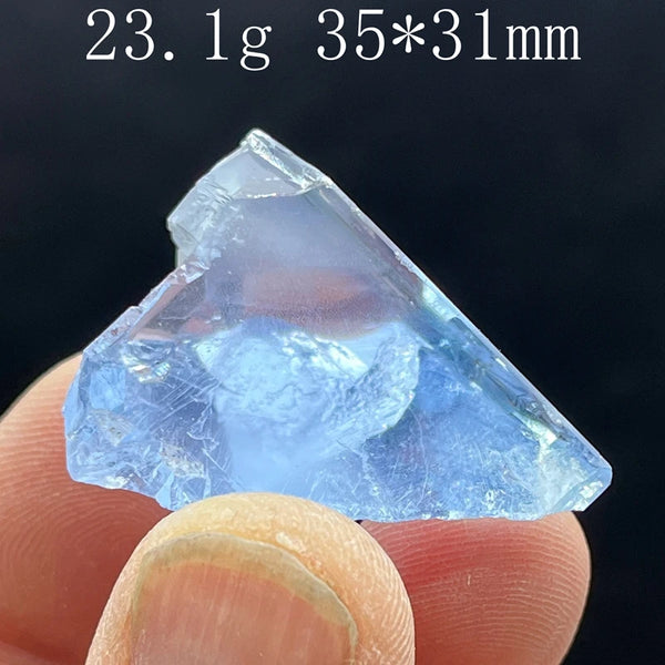 Green Fluorescent Calcite Crystal-ToShay.org