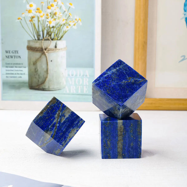 Blue Lapis Lazuli Diamond-ToShay.org