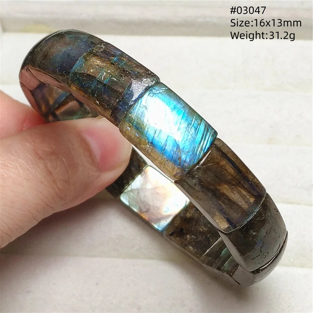 Blue Labradorite Bracelet-ToShay.org