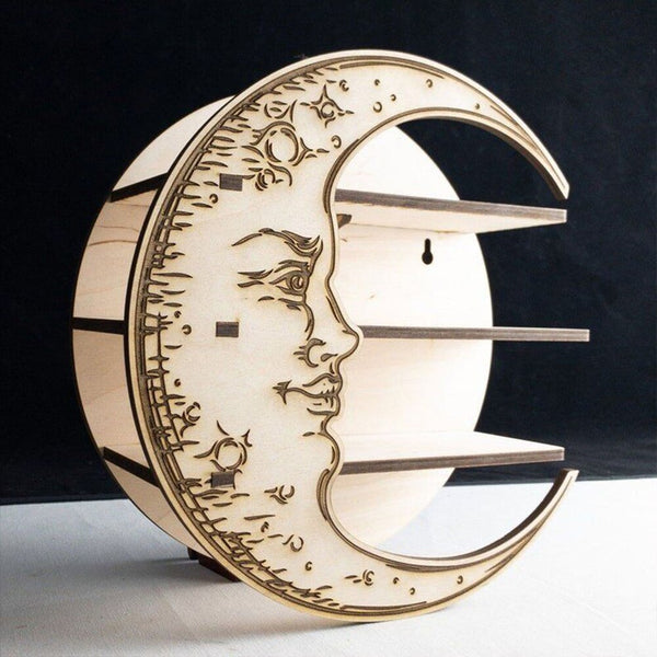 Wood Moon Shelf-ToShay.org