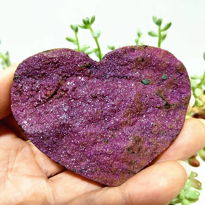 Pink Cobalt Calcite Heart-ToShay.org