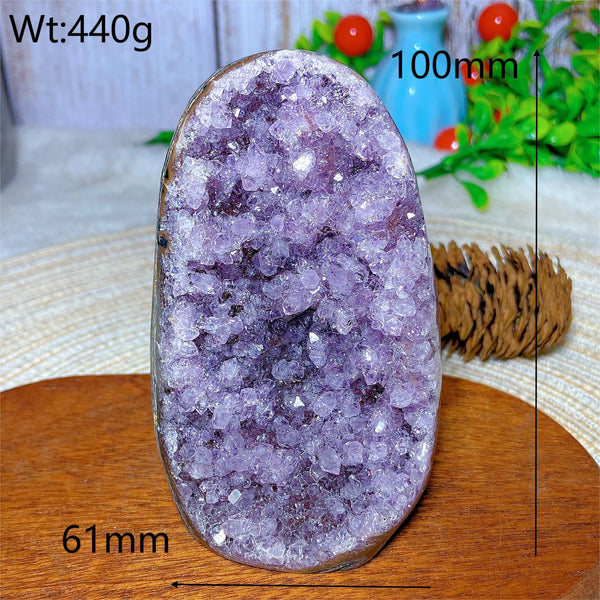 Purple Amethyst Cluster Geode-ToShay.org